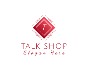 Elegant Ornate Jeweler Boutique logo design