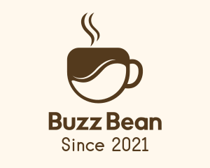 Brown Coffee Cup logo design