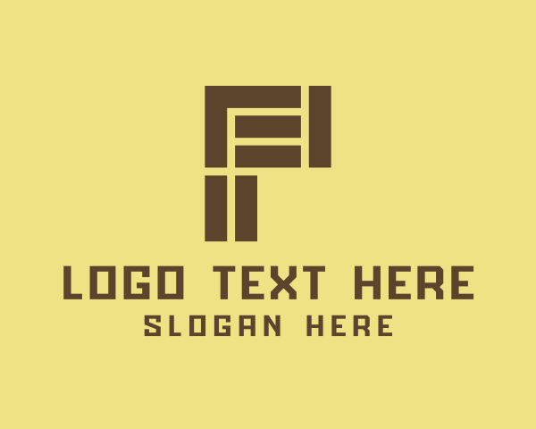 Puzzle logo example 4