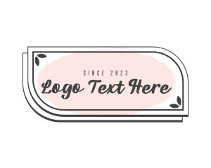 Feminine Business Brush logo