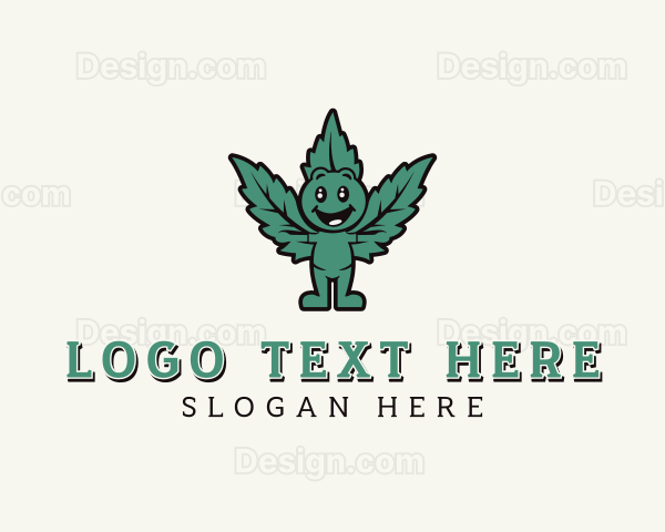 Weed Marijuana Cannabis Logo