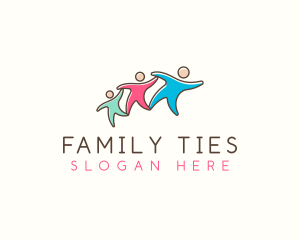 Family Social People logo design