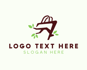 Organic Tree Shopping Bag logo