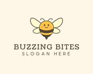 Cute Bee Buzz logo