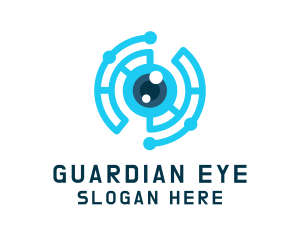 Digital Tech Eye  logo design