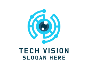 Digital Tech Eye  logo design