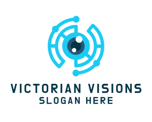 Digital Tech Eye  logo design