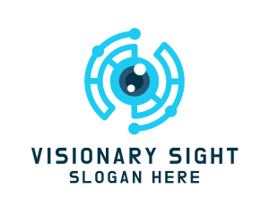 Digital Tech Eye  logo design