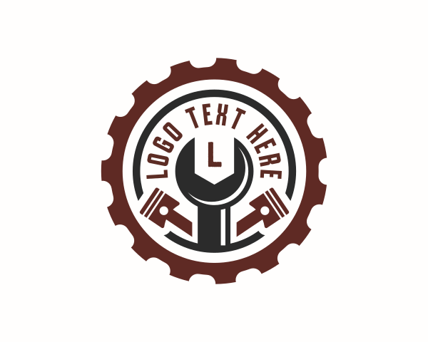 Mechanical Tool logo example 3