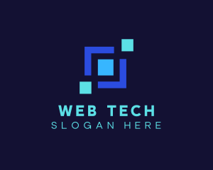 Pixel Box Technology  logo design