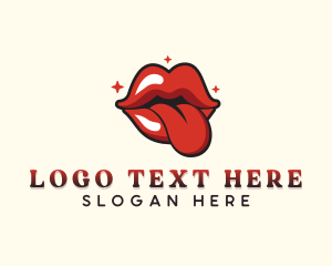 Sexy Mouth Tongue logo