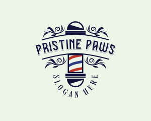 Barbershop Haircut Grooming logo