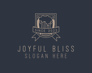 Beer Distiller Brewery logo design