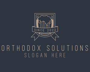 Beer Distiller Brewery logo design