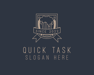 Beer Distiller Brewery logo design