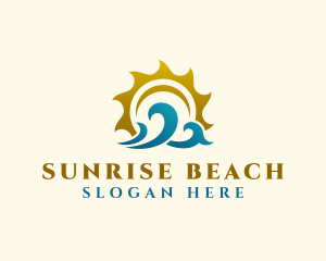 Summer Ocean Wave logo