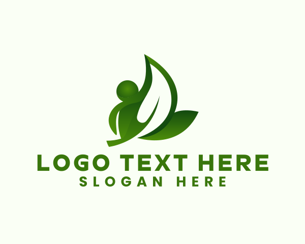 Leaf Person Landscaping logo