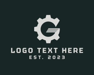 Gear Machine Cog logo