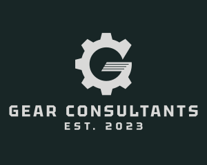 Gear Machine Cog logo design