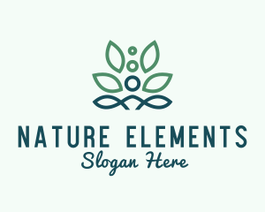 Natural Yoga Spa logo design