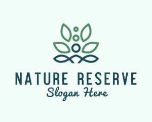 Natural Yoga Spa logo design