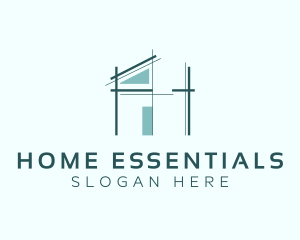 Home Builder Architecture logo design