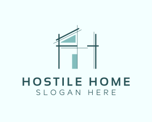 Home Builder Architecture logo design