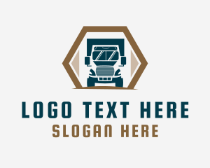 Truck Delivery Logistics logo