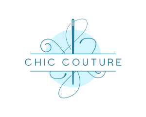 Tailor Needle Fashion logo design