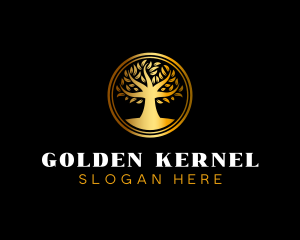 Golden Tree Agriculture logo design