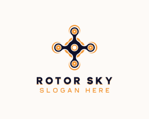 Aerial Quadrotor Drone logo