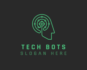 AI Brain Robotics logo design