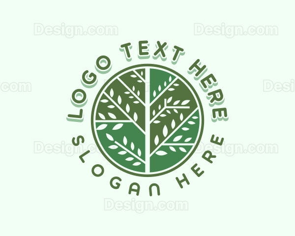 Botanical Eco Garden Logo