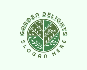 Botanical Eco Garden logo design