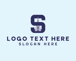 Highway Logistics Letter S logo