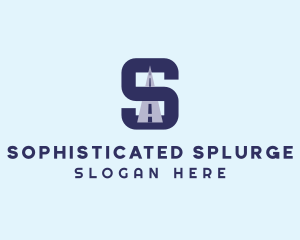 Highway Logistics Letter S logo design