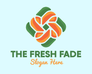 Floral Knot Nature logo design