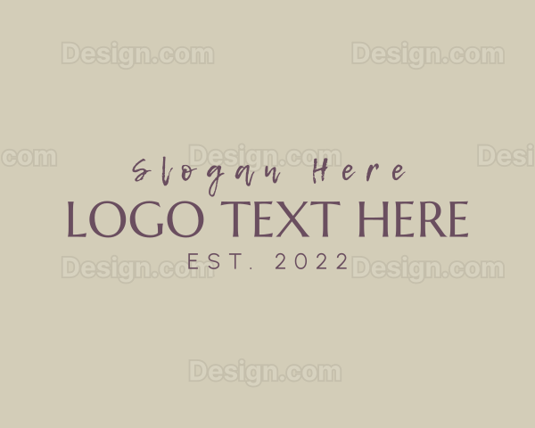 Generic Apparel Design Logo