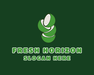 Green Fresh Coconut logo
