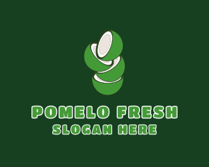 Green Fresh Coconut logo design