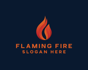 Fire Heat Energy logo design