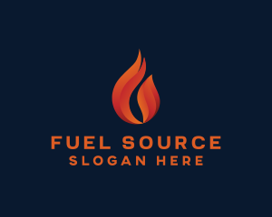 Fire Heat Energy logo design