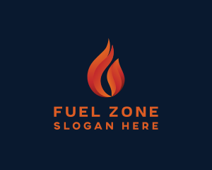 Fire Heat Energy logo design