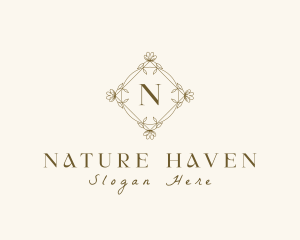 Nature Floral Decor logo design