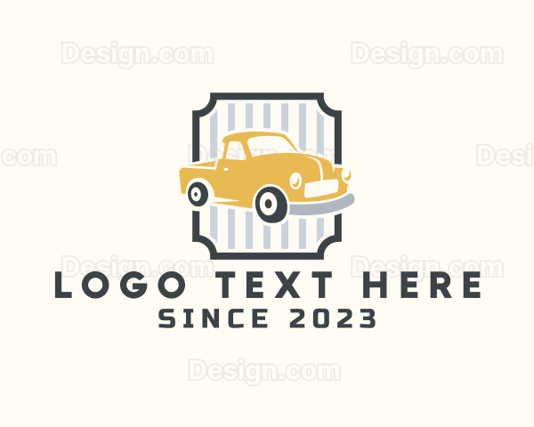 Retro Car Truck Logo