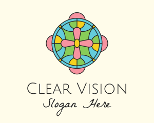 Decoration Stained Glass logo design