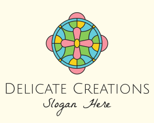 Decoration Stained Glass logo design