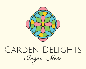 Decoration Stained Glass logo design