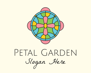 Decoration Stained Glass logo design