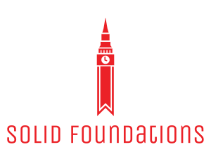 Red Clock Tower logo